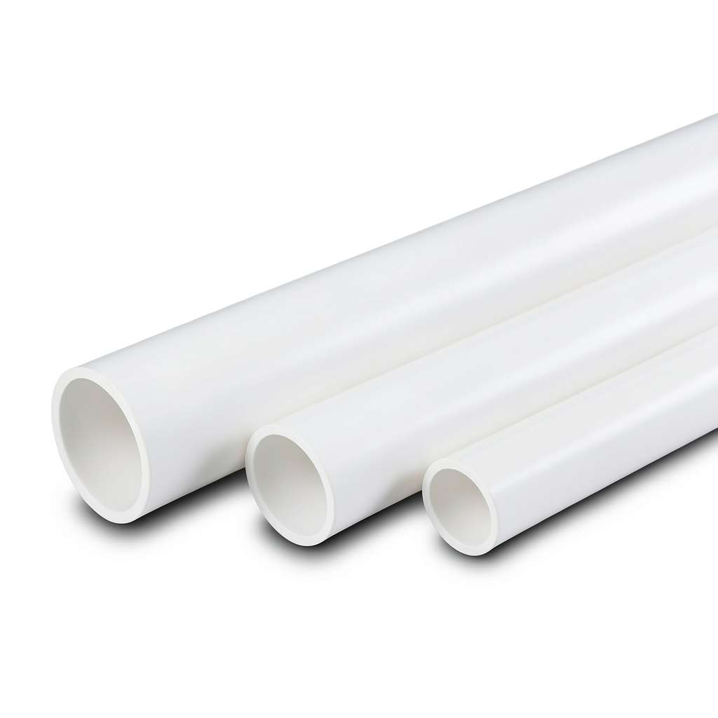 UPVC Pipes Schedule 40 Size 2.5 inch Thickness 5.16 mm White Colour