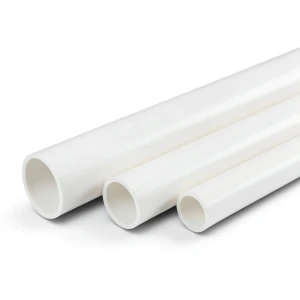 أنابيب UPVC جدول 40 مقاس 3 إنش سمك 5.49 مم لون أبيض