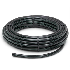 HDPE Plastic Coil Pipe PN 10 Bar PE 63 32 mm SDR 11 Black