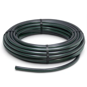 لفة أنابيب بلاستيك HDPE ضغط 10 بار PE 63 قطر خارجي 75 مم SDR 11 أسود