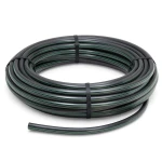 HDPE Polyethylene Plastic Coil Pipe Pressure 10 Bar PE 63 Size 90 mm SDR 11 Black
