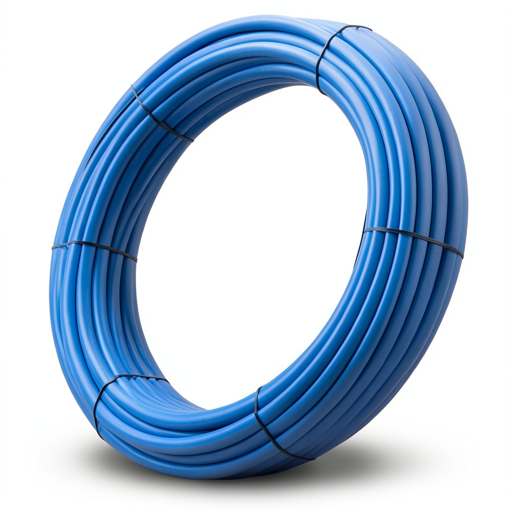 Neproplast HDPE Pipes PE 80 Pressure 3.2 Bar Outside Diameter 63 mm Thickness 1.8 mm Blue | NEPROPLAST