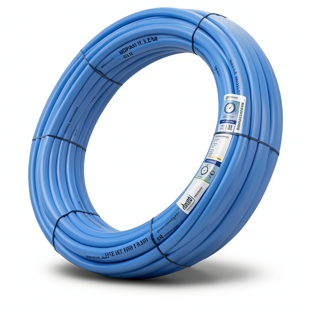 أنابيب HDPE نيبروبلاست PE 80 ضغط 3.2 بار قطر خارجي 75 مم سمك 1.9 مم لون ازرق | نيبروبلاست