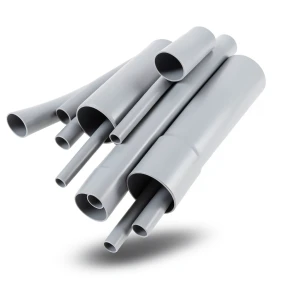 أنابيب صرف UPVC قطر خارجي 110 مم سمك 2.2 مم لون رمادي