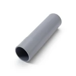 أنابيب UPVC قطر خارجي 125 مم سمك 2.5 مم وزن 1.481 كجم/م رمادي