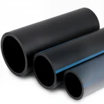 مواسير HDPE الوطني لشبكات المياه الغير مضغوطة  ضغط 2 بار قطر خارجي 280 مم سمك 2.3 مم لون اسود