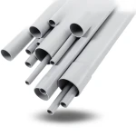 مواسير UPVC مقاس ¼ 1 إنش سمك 1.8 مم لون رمادي