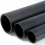 أنابيب HDPE الوطني لشبكات المياه الغير مضغوطة  ضغط 4 بار قطر خارجي 500 مم سمك 9.8 مم لون اسود