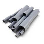 مواسير UPVC مقاس ½ 1 إنش سمك 1.9 مم لون رمادي