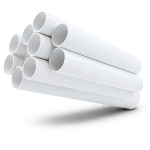 مواسير UPVC مقاس ¼ 1 إنش سمك 3.56 مم لون أبيض