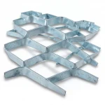 Galvanized Steel Expanded Metal Mesh  [Mazyoon] Thickness 1.7 mm Width 1.22 M Length 2 M | Bait Al Tatawor Company
