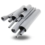 مواسير UPVC مقاس ¼ 1 إنش سمك 1.8 مم لون رمادي