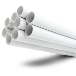 مواسير UPVC مقاس ½ 1 إنش سمك 3.68 مم لون أبيض