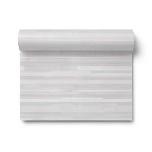 Italian Wooden Wallpaper 10m x 0.53m Pale Grey, Model 41238
