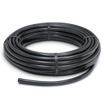 لفة أنابيب HDPE ضغط 10 بار PE 63 قطر خارجي 20 مم SDR 11 لون أسود