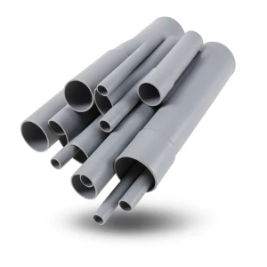 مواسير UPVC مقاس 2 إنش سمك 2 مم لون رمادي