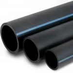 أنابيب HDPE الوطني لشبكات المياه الغير مضغوطة  ضغط 4 بار قطر خارجي 225 مم سمك 4.5 مم لون اسود
