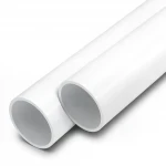 مواسير UPVC الوطني ضغط 10 بار  قطر خارجي 125 مم سمك 4.8 مم لون أبيض