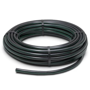 لفة أنابيب HDPE ضغط 10 بار PE 63 قطر خارجي 50 مم SDR 11 لون أسود