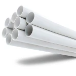 مواسير UPVC مقاس ¼ 1 إنش سمك 3.56 مم لون أبيض