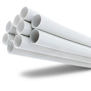 مواسير UPVC مقاس ¼ 1 إنش سمك 3.56 مم لون أبيض