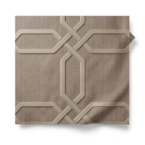Italian Wallpaper 10m x 0.53m Brown, Model 21106