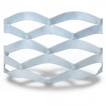 Galvanized Steel Expanded Metal Mesh  [Mazyoon] Thickness 2 mm Width 1.22 M Length 4 meter | Bait Al Tatawor Company