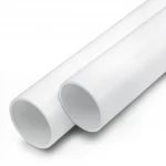 مواسير UPVC الوطني ضغط 10 بار  قطر خارجي 125 مم سمك 4.8 مم لون أبيض
