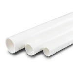 مواسير UPVC جدول 40 مقاس 2 إنش سمك 3.91 مم لون أبيض