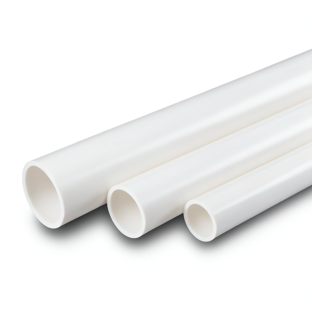 UPVC Pipes Schedule 40 3 inch Thickness 5.49 mm White