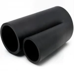 مواسير HDPE الوطني لشبكات المياه ذات الضغط العالي  ضغط 6 بار قطر خارجي 125 مم سمك 3.7 مم لون اسود