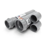 أنابيب UPVC لتمديدات المياه ضغط اسمي 25 بار قطر خارجي 110 مم سمك 10.0 مم رمادي | بلاستيك الوطنية