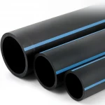 أنابيب HDPE الوطني لشبكات المياه الغير مضغوطة  ضغط 4 بار قطر خارجي 450 مم سمك 8.9 مم لون اسود
