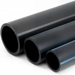 أنابيب HDPE الوطني لشبكات المياه الغير مضغوطة  ضغط 4 بار قطر خارجي 500 مم سمك 9.8 مم لون اسود