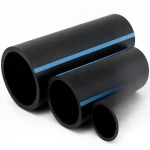 أنابيب HDPE الوطني لشبكات المياه الغير مضغوطة  ضغط 4 بار قطر خارجي 560 مم سمك 11 مم لون اسود