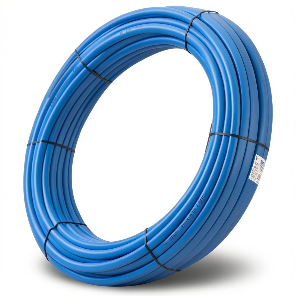 HDPE Pipes PE 100 Pressure 4 Bar Diameter 75 mm Thickness 1.9 mm Blue | NEPROPLAST