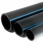 مواسير HDPE الوطني لشبكات المياه ذات الضغط العالي  ضغط 6 بار قطر خارجي 75 مم سمك 2.2 مم لون اسود