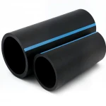 مواسير HDPE الوطني لشبكات المياه ذات الضغط العالي  ضغط 6 بار قطر خارجي 500 مم سمك 14.6 مم لون اسود