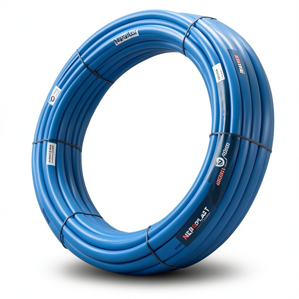 Neproplast HDPE Pipes PE 100 Pressure 4 Bar 90 mm OD 2.2 mm Thickness Blue | NEPROPLAST