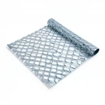 Galvanized Steel Expanded Metal Mesh  [Mazyoon] Thickness 2.7 mm Width 1.22 M Length 7 meter | Bait Al Tatawor Factory