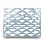 Galvanized Steel Expanded Metal Mesh  [Mazyoon] Thickness 2.7 mm Width 1.22 M Length 3 meter | Bait Al Tatawor Company