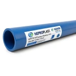مواسير HDPE PE 100 ضغط 4 بار قطر 140 مم سمك 3.5 مم لون أزرق | نيبروبلاست