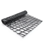 Hot Rolled Black Steel Expanded Metal Mesh Khaleeji 2.8 mm Thickness 5m Length 1.22m Width