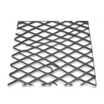Hot Rolled Black Steel Expanded Metal Mesh 2.8 mm Thickness 7 m Length 1.22 m Width