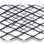 Hot Rolled Black Steel Expanded Metal Mesh Khaleeji 3 mm Thickness 1.22m Width 1m Length
