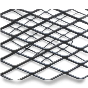 Hot Rolled Black Steel Expanded Metal Mesh Khaleeji 3 mm Thickness 1.22m Width 1m Length