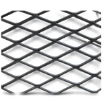 Hot Rolled Black Steel Expanded Metal Mesh Khaleeji 3 mm Thickness 1.22m Width 4m Length