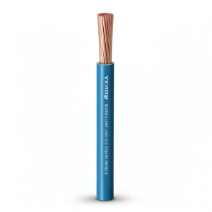 سلك مفرد نحاس مجدول عزل PVC مقاوم للحرارة، مقاس 10 mm2، 450/750 فولت | شركة الفنار