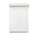 Pattern wall covering off white color, length 10m, width 1.06m, model 82837