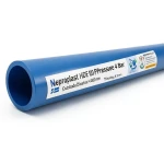 مواسير HDPE نيبروبلاست PE 100 ضغط 4 بار قطر خارجي 400 مم سمك 9.8 مم أزرق | نيبروبلاست